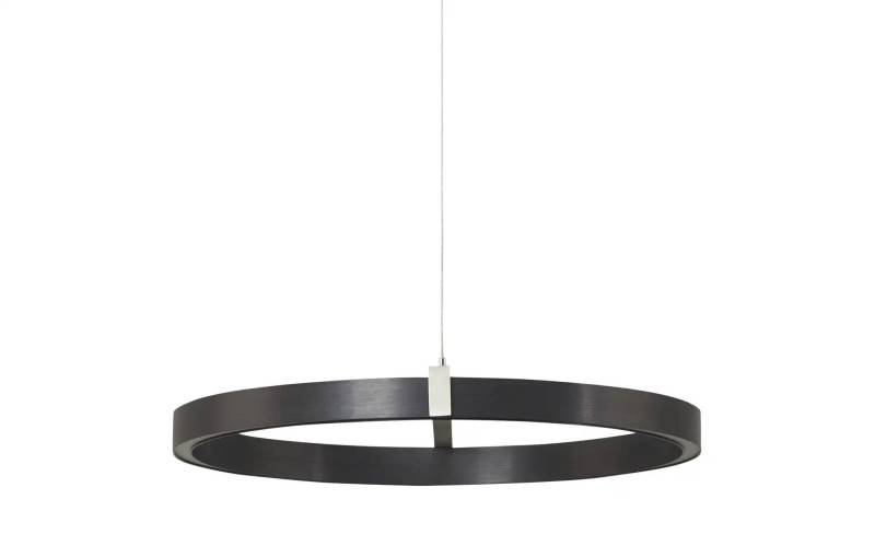 KHG LED-Pendelleuchte  2-flammig  anthrazit   ¦ schwarz ¦ Maße (cm): H: 212  Ø: 50 Lampen & Leuchten > LED-Leuchten > LED-Deckenleuchten - Höffner