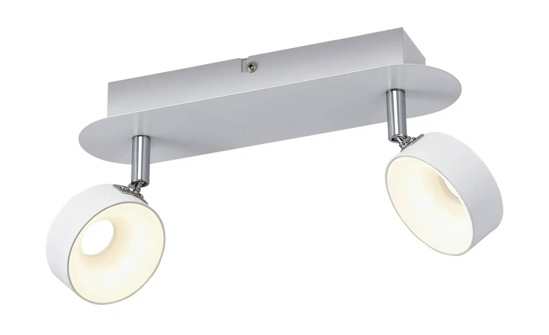 KHG LED-Spot  2-flammig weiß   ¦ weiß ¦ Maße (cm): B: 28 H: 15 T: 8.0 Lampen & Leuchten > LED-Leuchten > LED-Deckenlampen - Möbel Kraft