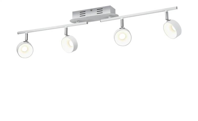 KHG LED-Spot 4-flammig weiß   ¦ weiß ¦ Maße (cm): B: 83,5 H: 18,5 T: 8.0 Lampen & Leuchten > LED-Leuchten > LED-Deckenlampen - Möbel Kraft