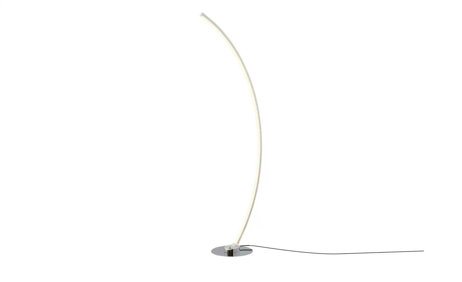 KHG LED-Stehleuchte  chrom mit Farbwechsler   ¦ silber ¦ Maße (cm): B: 43,5 H: 142 T: 25.0 Lampen & Leuchten > LED-Leuchten > LED-Stehlampen - Möbel Kraft