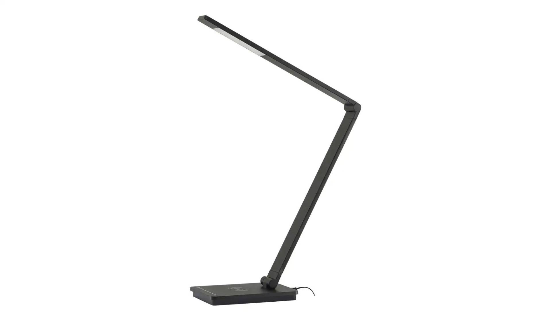 KHG LED-Tischleuchte schwarz mit Qi-Charger ¦ schwarz ¦ Maße (cm): B: 36 H: 38 T: 11.6 Lampen & Leuchten > Tischlampen - Höffner KHG LED-Tischleuchte schwarz mit Qi-Charger ¦ schwarz ¦ Maße (cm): B: 36 H: 38 T: 11.6 Lampen & Leuchten > Tischlampen - Höffner