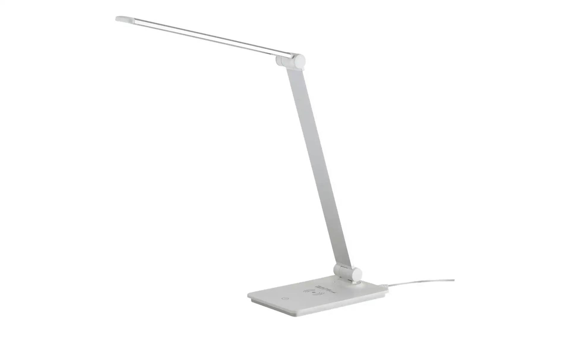 KHG LED-Tischleuchte  weiß mit Qi-Charger   ¦ weiß ¦ Maße (cm): B: 32,5 H: 37 T: 11.0 Sale > Lampen-Sale - Möbel Kraft