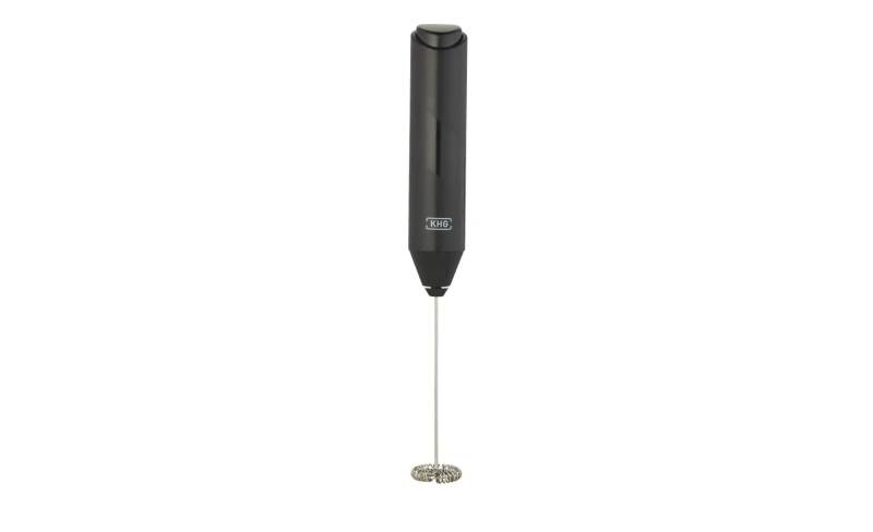 KHG Milchaufschäumer   ¦ schwarz ¦ Edelstahl,Kunststoff ¦ Maße (cm): B: 3,5 H: 2,7 Kaffee & Tee > Milchaufschäumer - Möbel Kraft