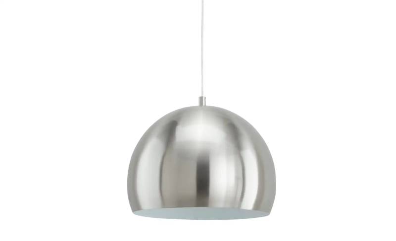 KHG Pendelleuchte  1-flammig  Nickel-matt   ¦ Maße (cm): H: 150  Ø: 30.0 Lampen & Leuchten > Innenleuchten > Pendelleuchten - Möbel Kraft