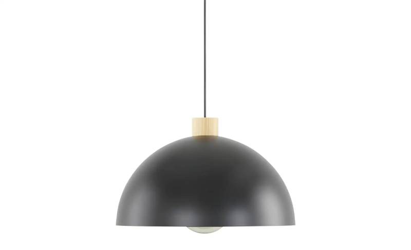 KHG Pendelleuchte  1-flammig  schwarz/ Holz   ¦ schwarz ¦ Maße (cm): H: 150  Ø: 40.0 Lampen & Leuchten > Innenleuchten > Pendelleuchten - Möbel Kraft