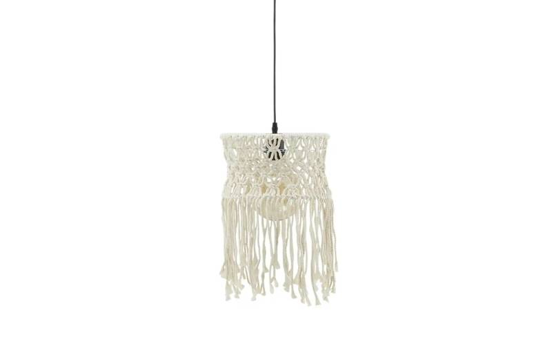 KHG Pendelleuchte   ¦ beige ¦ Maße (cm): H: 150  Ø: 25.0 Lampen & Leuchten > Innenleuchten > Pendelleuchten - Möbel Kraft