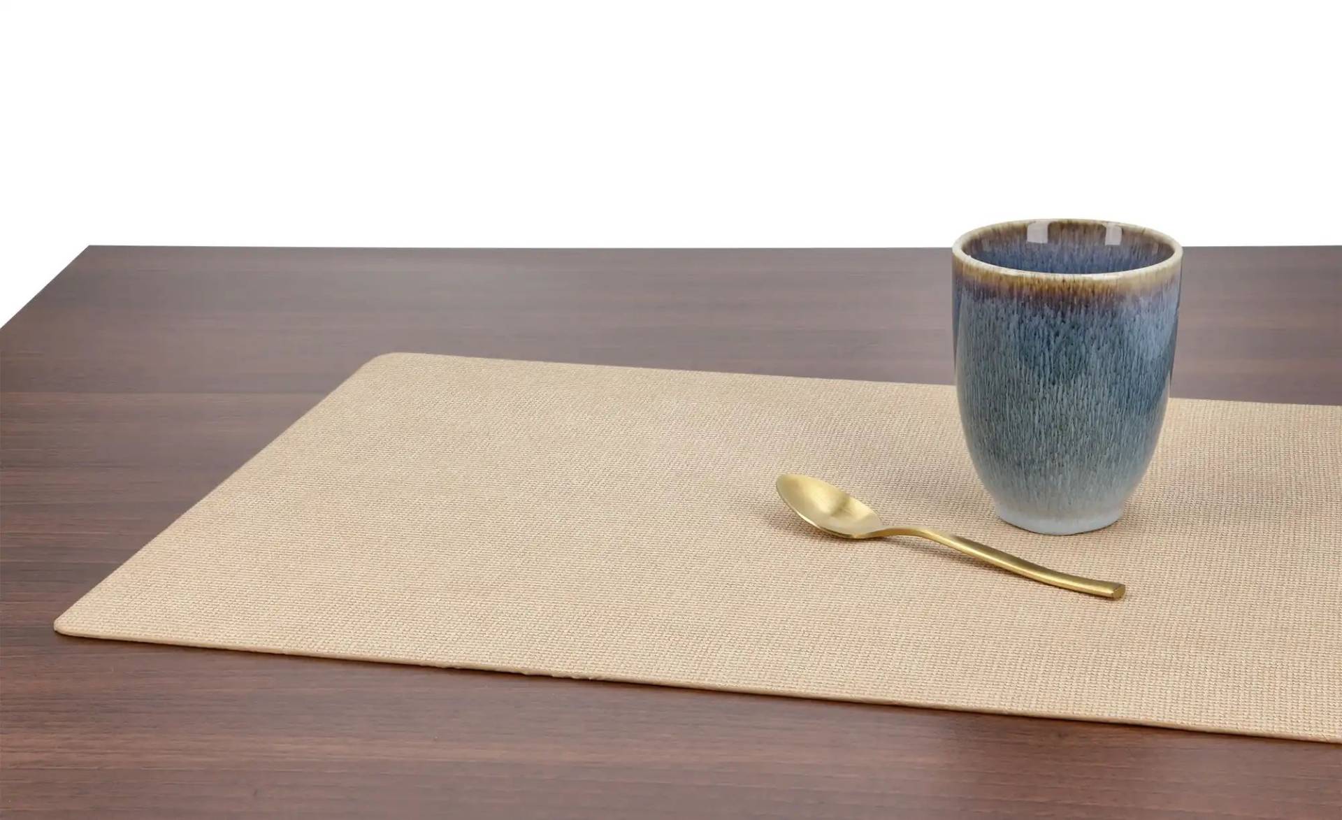 KHG Platzmatte   ¦ beige ¦ Kunststoff ¦ Maße (cm): B: 33 Heimtextilien > Tischwäsche > Platzsets - Möbel Kraft