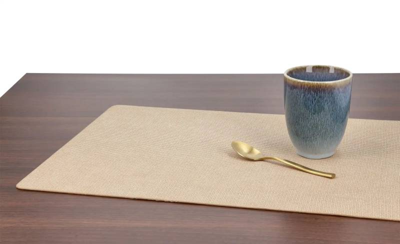 KHG Platzmatte   ¦ beige ¦ Kunststoff ¦ Maße (cm): B: 33 Tischwäsche & Küchentextilien > Platzsets - Höffner