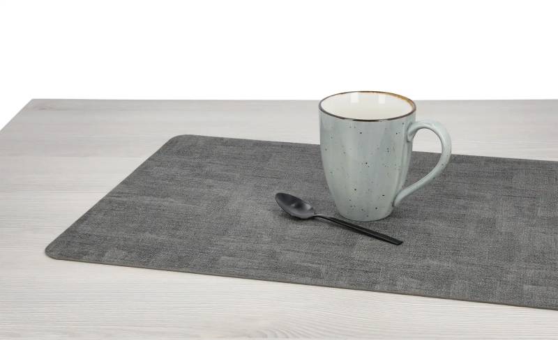 KHG Platzmatte   ¦ grau ¦ Kunststoff ¦ Maße (cm): B: 33 Heimtextilien > Tischwäsche > Platzsets - Möbel Kraft