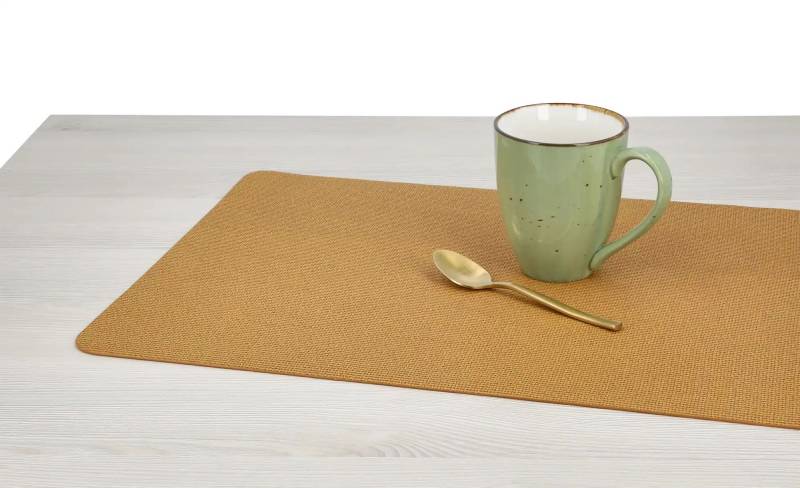 KHG Platzmatte   ¦ orange ¦ Kunststoff ¦ Maße (cm): B: 33 Heimtextilien > Tischwäsche > Platzsets - Möbel Kraft