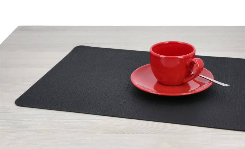 KHG Platzmatte   ¦ schwarz ¦ Kunststoff ¦ Maße (cm): B: 33 Heimtextilien > Tischwäsche > Platzsets - Möbel Kraft