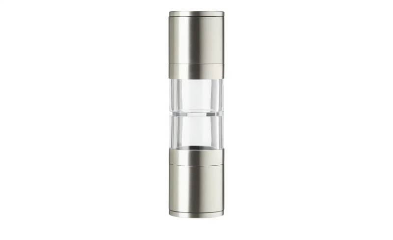 KHG Salz- und Pfeffermühle  KHG ¦ silber ¦ Edelstahl,Glas ¦ Maße (cm): H: 19  Ø: 5.2 Küchenzubehör & Helfer > Küchenhelfer - Höffner