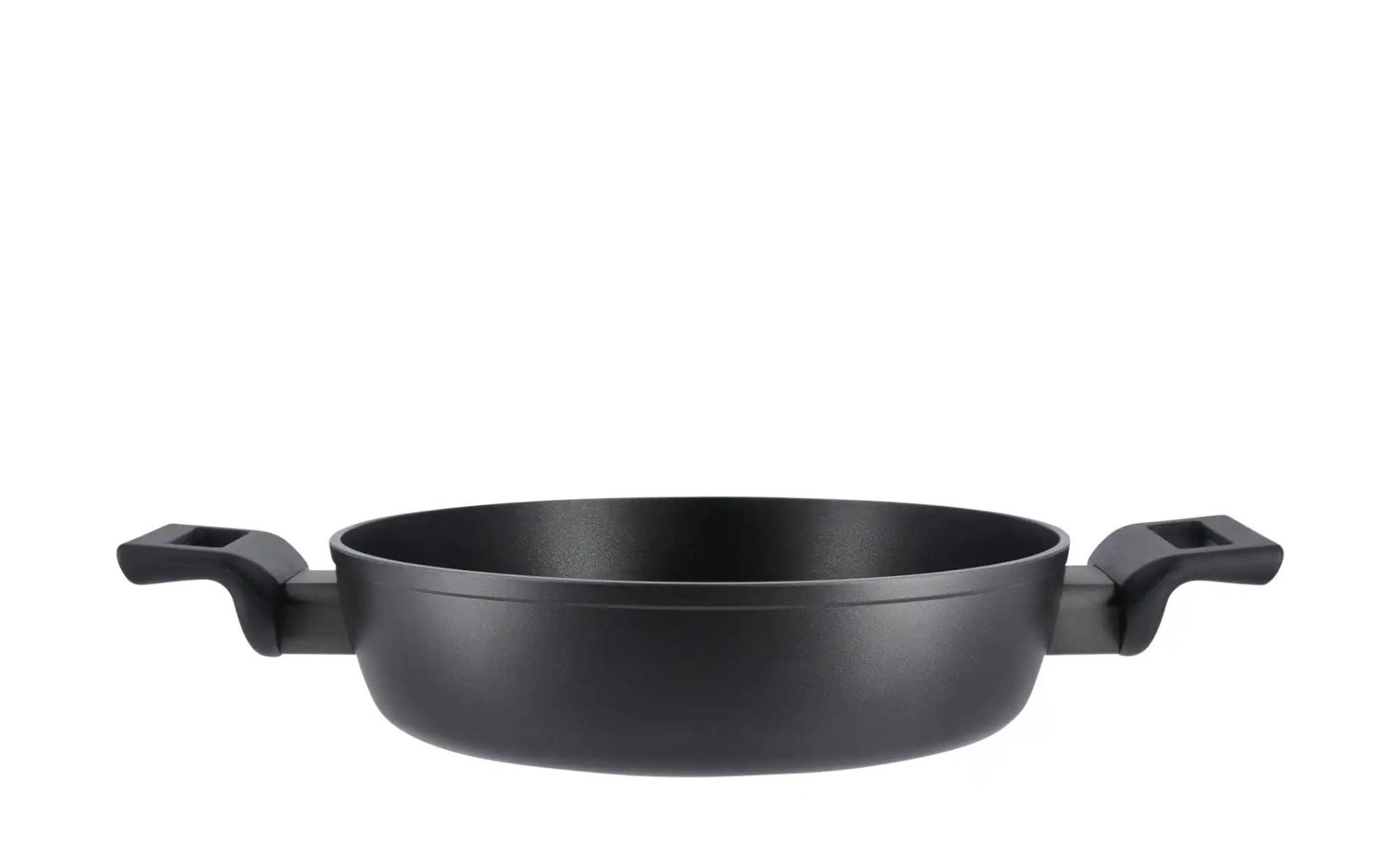 KHG Servierpfanne Ø 24 cm  Green Line ¦ schwarz ¦ Aluminium ¦ Maße (cm): H: 6,5  Ø: 24.0 Töpfe & Pfannen & Zubehör > Töpfe - Möbel Kraft