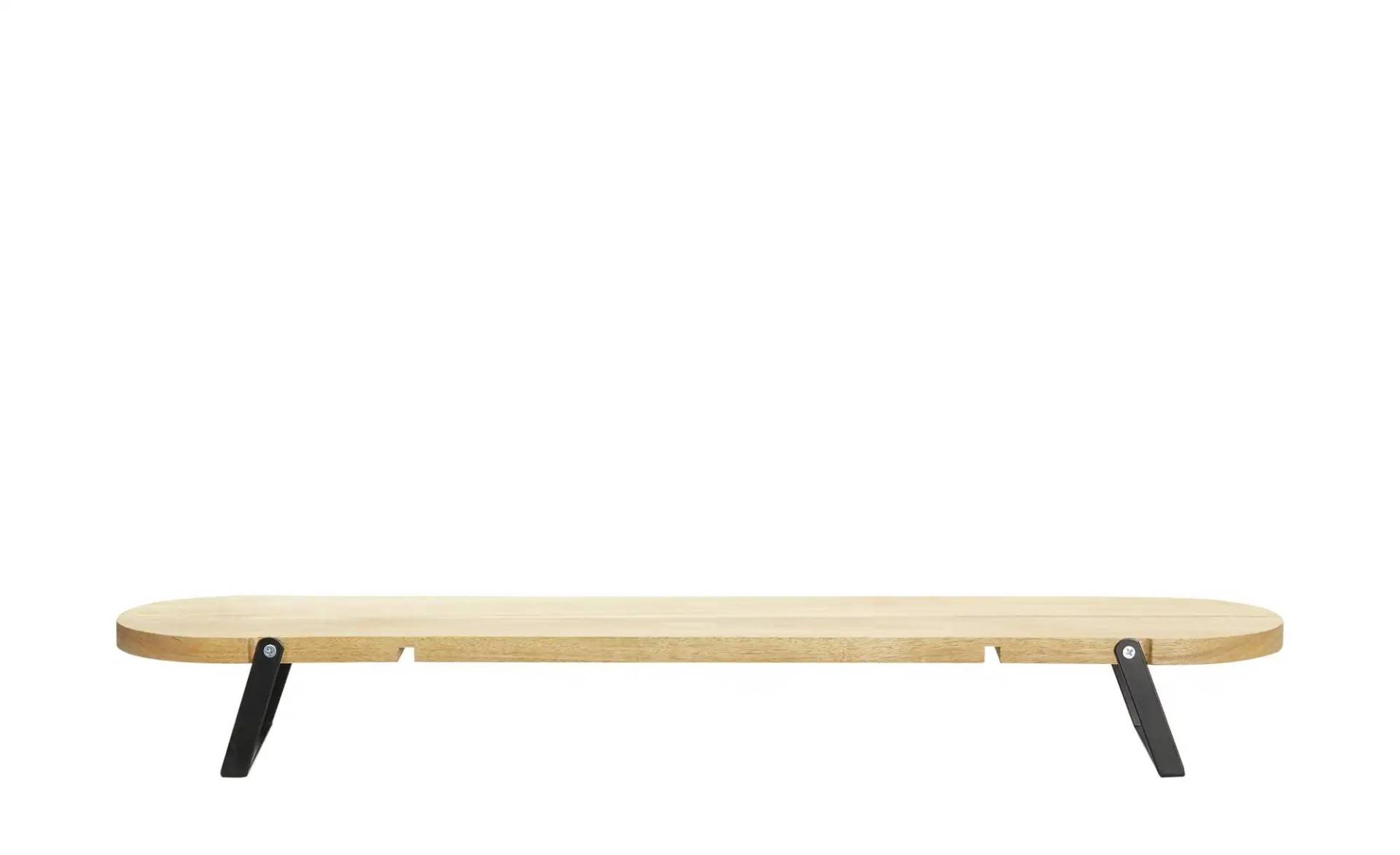 KHG Serviertablett XXL   ¦ holzfarben ¦ Holz ¦ Maße (cm): B: 16,5 H: 8,5 Küchenzubehör & Helfer > Tabletts & Etageren - Möbel Kraft