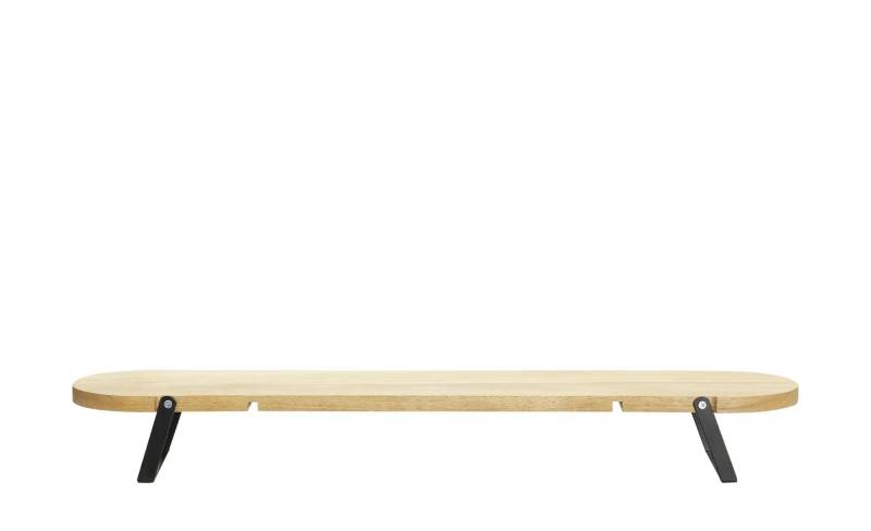 KHG Serviertablett XXL   ¦ holzfarben ¦ Holz ¦ Maße (cm): B: 16,5 H: 8,5 Küchenzubehör & Helfer > Tabletts & Etageren - Möbel Kraft