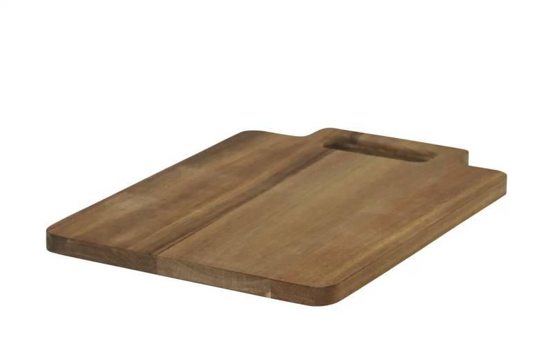 KHG Tablett eckig  groß   ¦ holzfarben ¦ Holz ¦ Maße (cm): B: 24,5 H: 1,5 Küchenzubehör & Helfer > Tabletts & Etageren - Möbel Kraft