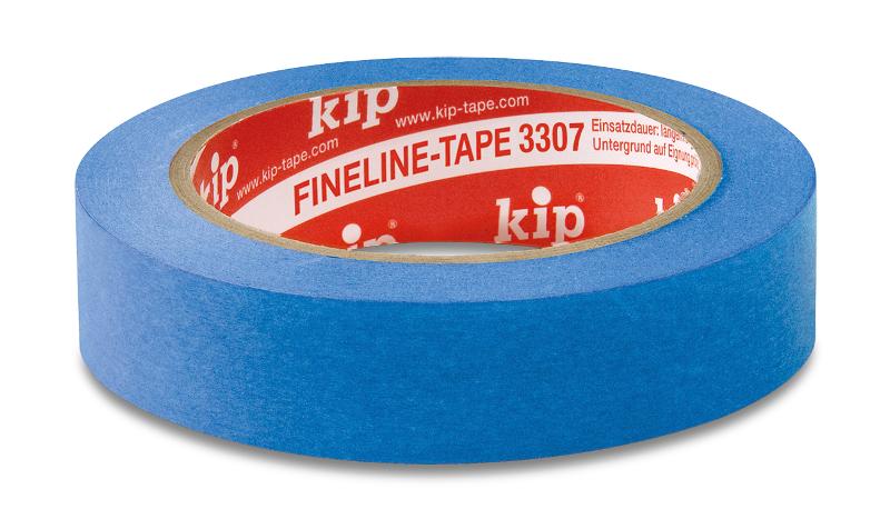 KIP 3307 WASHI-TEC® LASUR - blau  24mm x 50m (36 Rollen) - 3307-24 von Kip