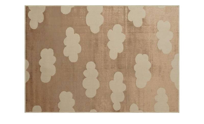 KJUT Webteppich  Clouds ¦ beige ¦ Synthetische Fasern ¦ Maße (cm): B: 133 Teppiche > Kinderteppiche - Höffner