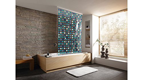 KLEINE WOLKE Duschrollo incl. Alu-Kassette »Mosaik blue« KLEINE WOLKE Duschrollo incl. Alu-Kassette »Mosaik blue« von Kleine Wolke