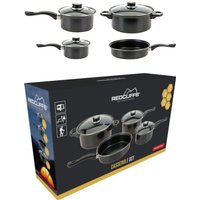 Kochtopfset 7-teilig antihaftbeschichtet Outdoor Camping