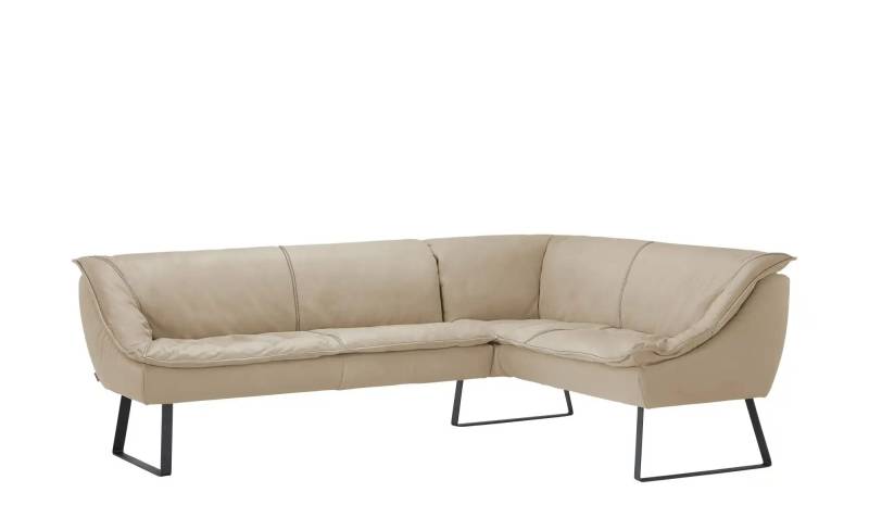 KOINOR Eckbank  Leder Alino ¦ beige ¦ Maße (cm): H: 89 Bänke > Eckbänke - Möbel Kraft