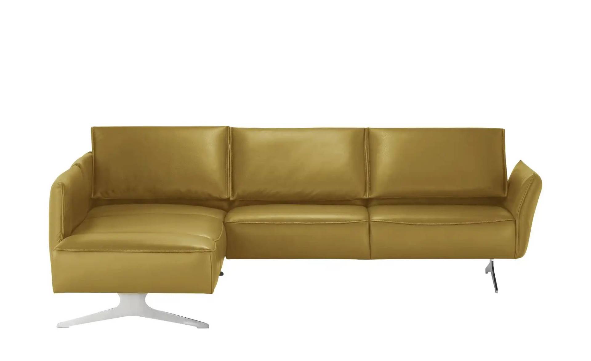 KOINOR Ecksofa Leder  Vineto ¦ grün ¦ Maße (cm): B: 272 H: 83 T: 207 Polstermöbel > Sofas > Ecksofas - Möbel Kraft