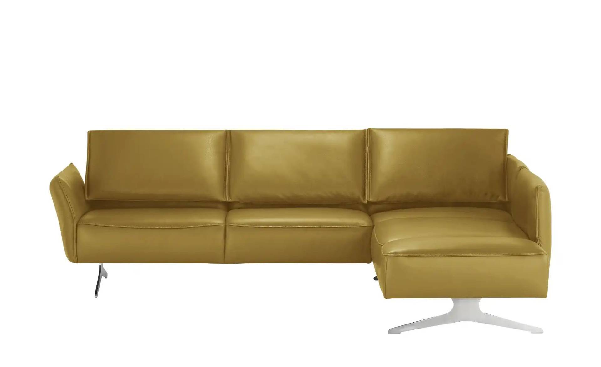 KOINOR Ecksofa Leder  Vineto ¦ grün ¦ Maße (cm): B: 272 H: 83 T: 207 Polstermöbel > Sofas > Ecksofas - Höffner