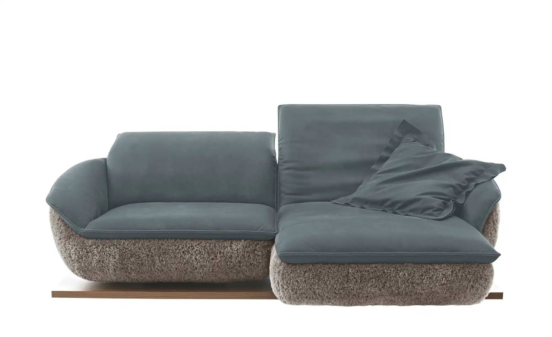 KOINOR Ecksofa  Mooove ¦ blau ¦ Maße (cm): B: 242 H: 99 T: 120.0 Polstermöbel > Sofas > Ecksofas - Höffner