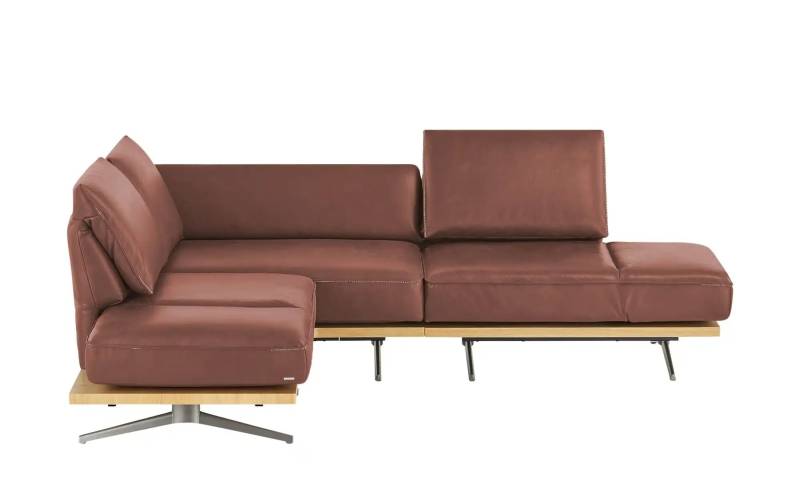 KOINOR Ecksofa  Phoenix ¦ rot ¦ Maße (cm): B: 253 H: 87 T: 209.0 Polstermöbel > Sofas > Ecksofas - Höffner