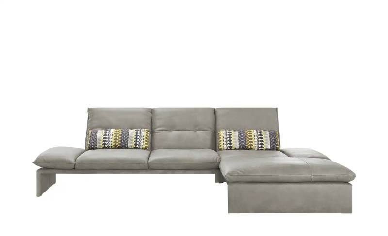 KOINOR Leder-Ecksofa  Humfrey ¦ grau ¦ Maße (cm): B: 314 H: 93 T: 159.0 Polstermöbel > Sofas > Ecksofas - Höffner