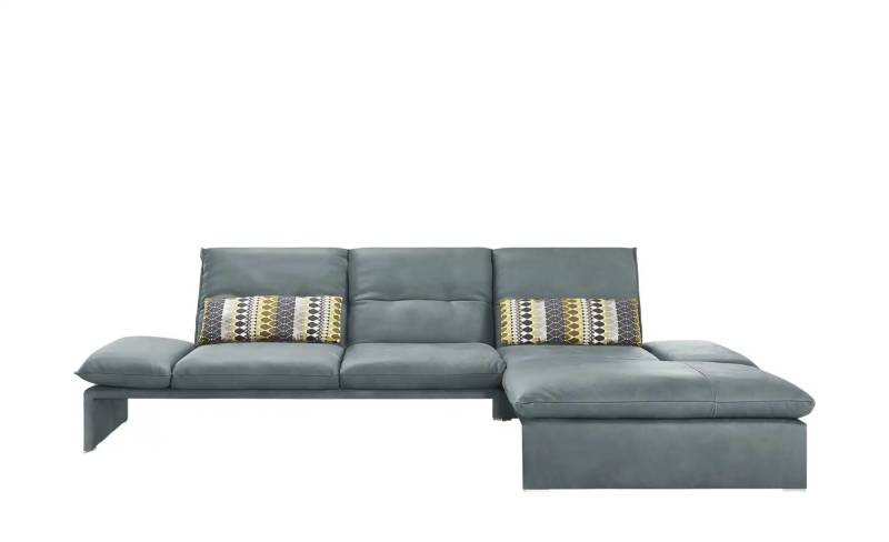 KOINOR Leder-Ecksofa  Humfrey ¦ blau ¦ Maße (cm): B: 314 H: 93 T: 159.0 Polstermöbel > Sofas > Ecksofas - Höffner