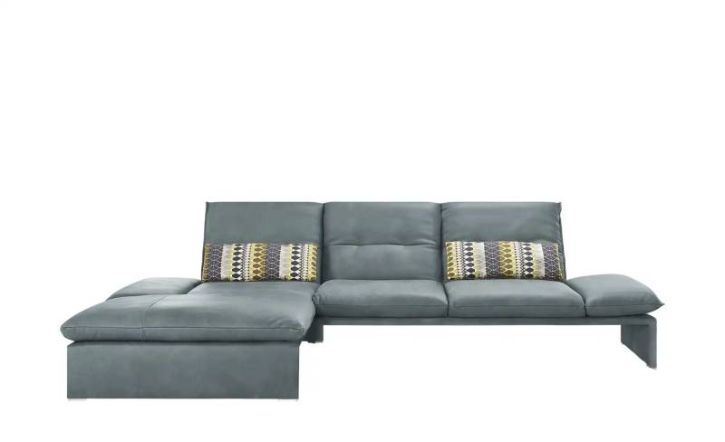 KOINOR Leder-Ecksofa  Humfrey ¦ blau ¦ Maße (cm): B: 314 H: 93 T: 159.0 Polstermöbel > Sofas > Ecksofas - Höffner