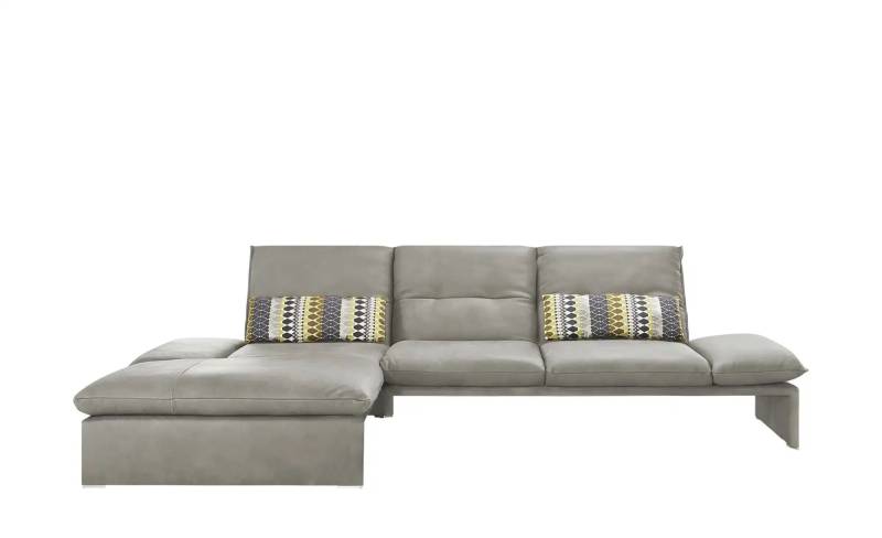 KOINOR Leder-Ecksofa  Humfrey ¦ grau ¦ Maße (cm): B: 314 H: 93 T: 159.0 Polstermöbel > Sofas > Ecksofas - Höffner