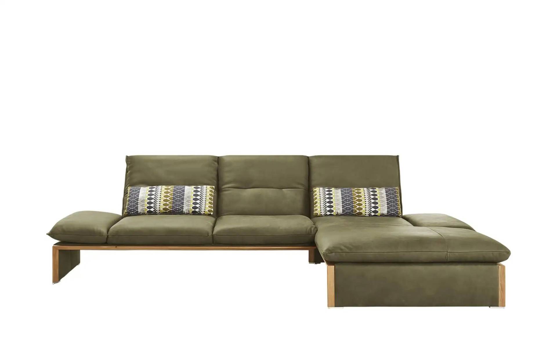 KOINOR  Leder-Ecksofa  Humfrey ¦ grün ¦ Maße (cm): B: 314 H: 93 T: 159 Polstermöbel > Sofas > Ecksofas - Höffner