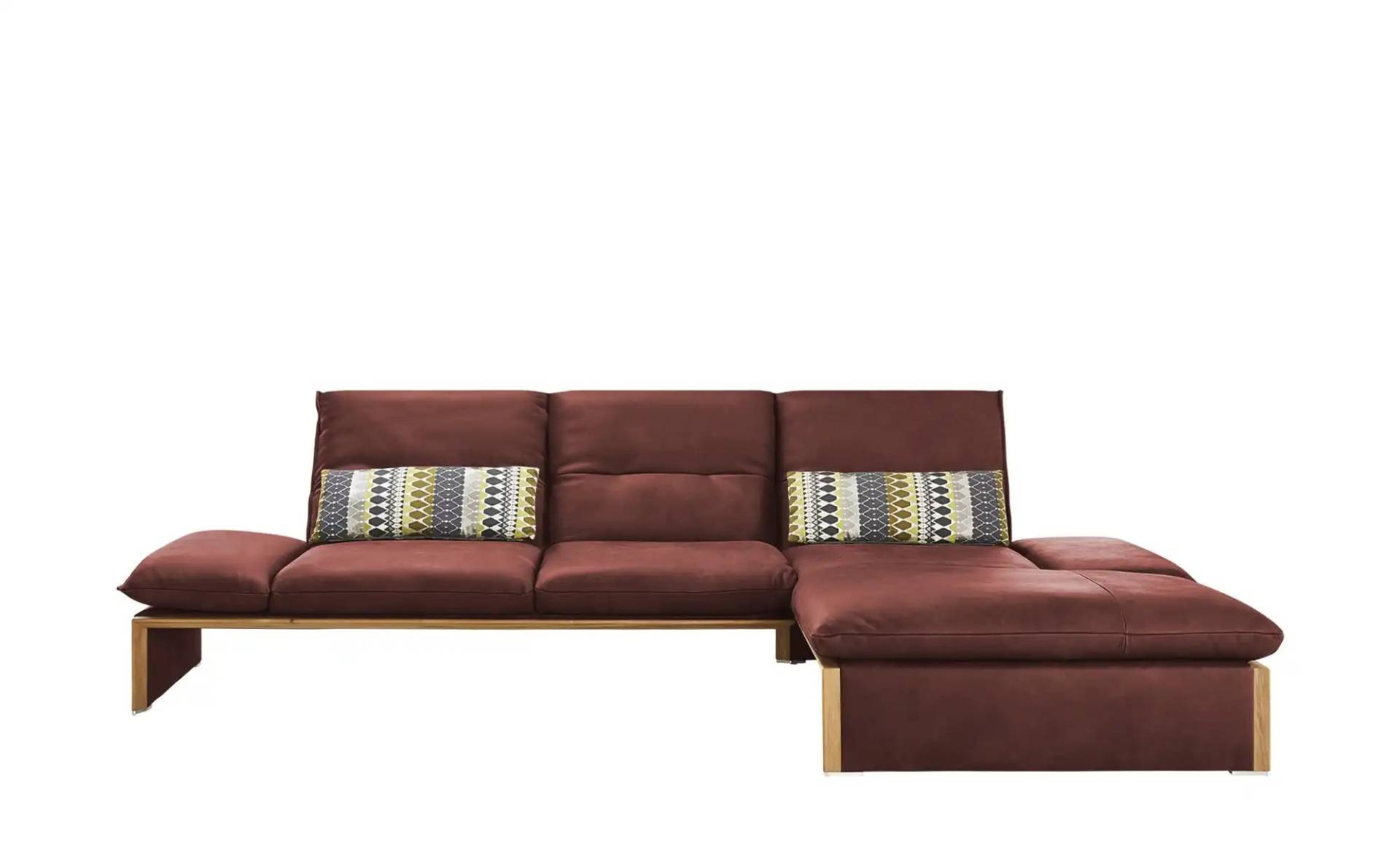 KOINOR Leder-Ecksofa  Humfrey ¦ rot ¦ Maße (cm): B: 314 H: 93 T: 159 Polstermöbel > Sofas > Ecksofas - Höffner