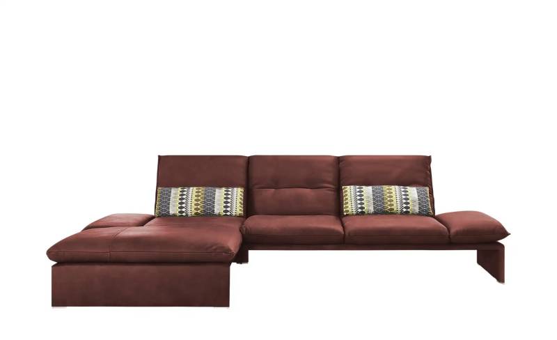KOINOR Leder-Ecksofa  Humfrey ¦ rot ¦ Maße (cm): B: 314 H: 93 T: 159.0 Polstermöbel > Sofas > Ecksofas - Höffner