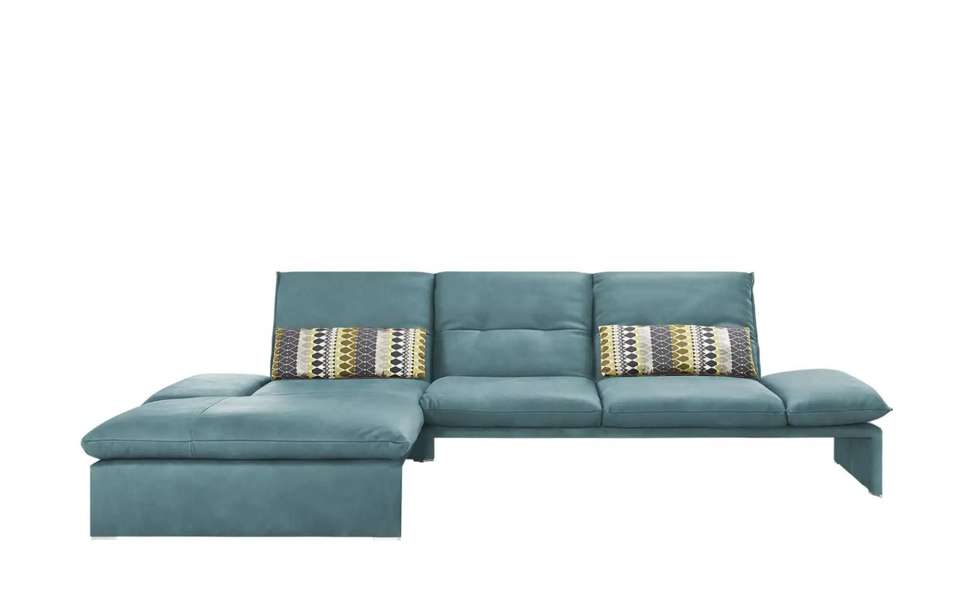 KOINOR Leder-Ecksofa  Humfrey ¦ türkis/petrol ¦ Maße (cm): B: 314 H: 93 T: 159 Polstermöbel > Sofas > Ecksofas - Möbel Kraft