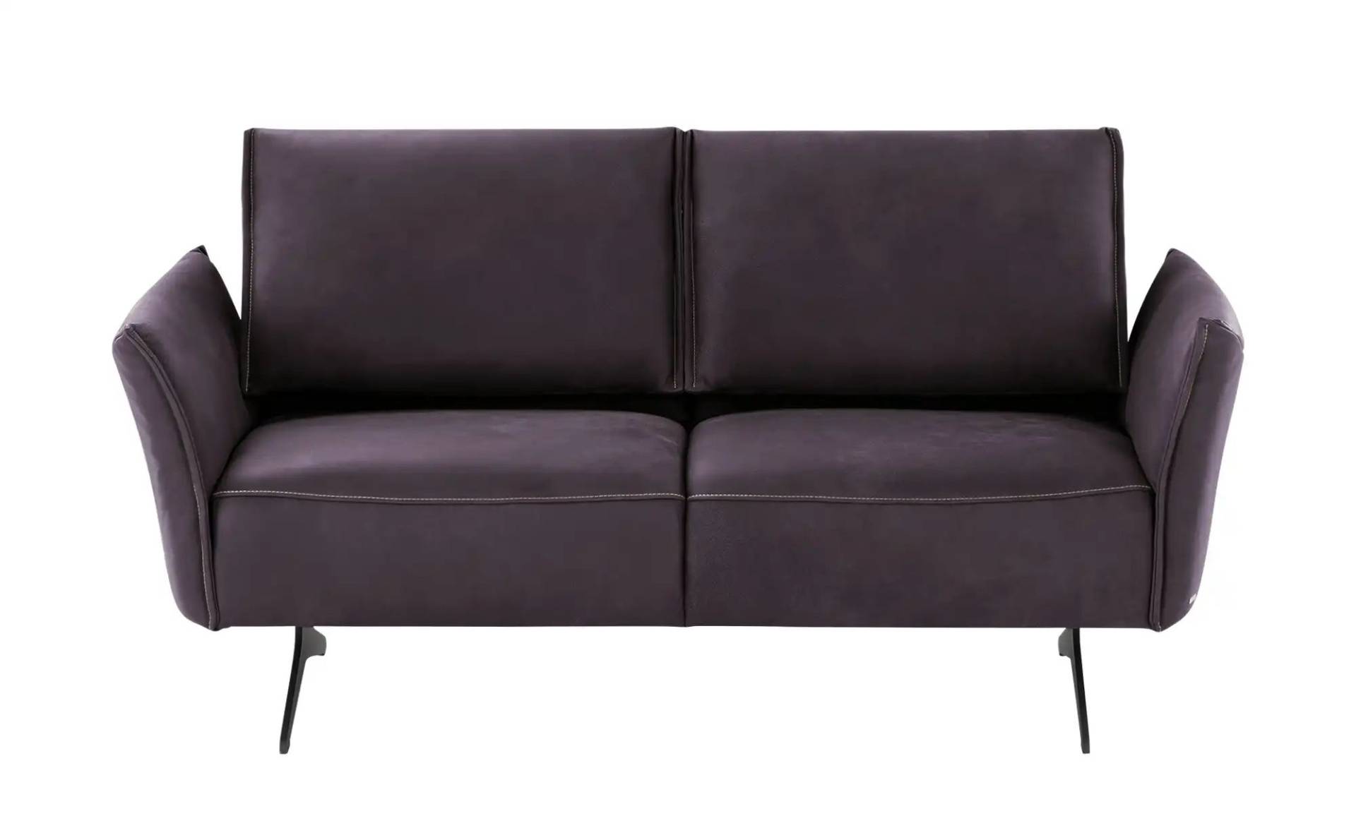 KOINOR Ledersofa  Vineto ¦ lila/violett ¦ Maße (cm): B: 176 H: 110 T: 88.0 Polstermöbel > Sofas > 2-Sitzer - Möbel Kraft