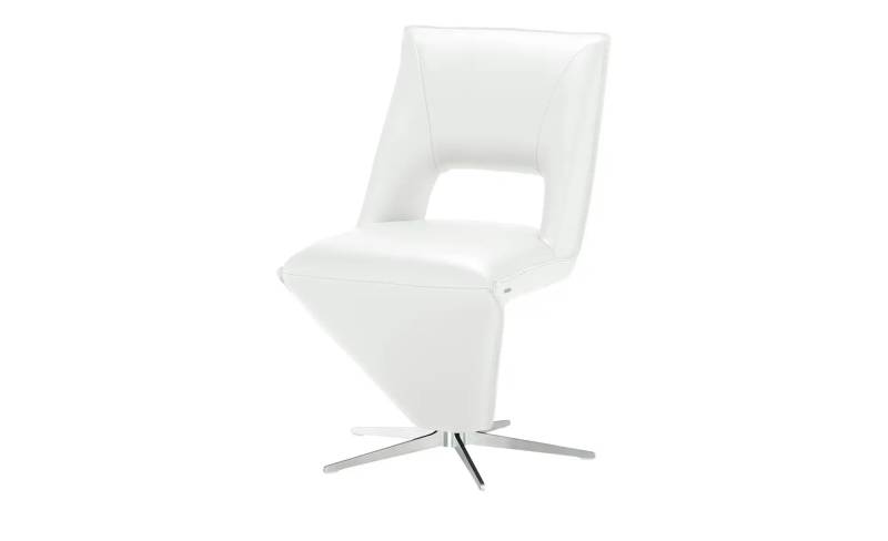 KOINOR Polsterstuhl  drehbar Merlin ¦ weiß ¦ Maße (cm): B: 51 H: 89 T: 64.0 Stühle > Schwingstühle - Höffner