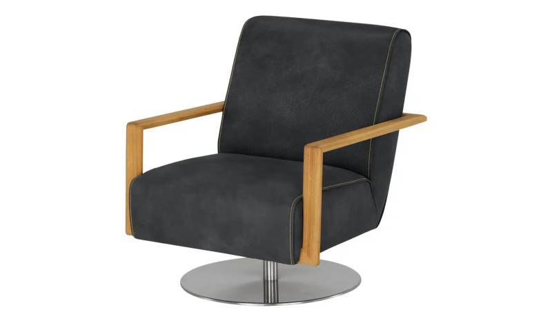KOINOR Sessel  Icarus ¦ schwarz ¦ Maße (cm): B: 72 H: 82 T: 86.0 Polstermöbel > Sessel > Drehsessel - Möbel Kraft