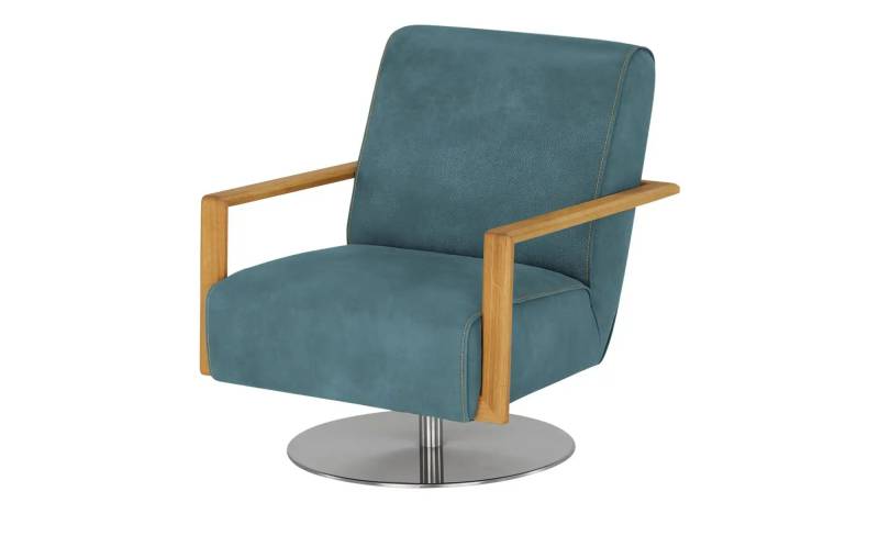 KOINOR Sessel  Icarus ¦ türkis/petrol ¦ Maße (cm): B: 72 H: 82 T: 86.0 Polstermöbel > Sessel > Drehsessel - Möbel Kraft