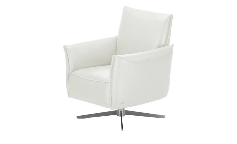 KOINOR Sessel Echtleder Vineto ¦ weiß ¦ Maße (cm): B: 78 H: 87 T: 79.0 Polstermöbel > Sessel > Drehsessel - Möbel Kraft