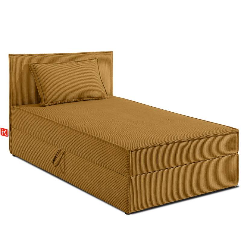 KONSIMO® BOXSPRINGBETT Gelb