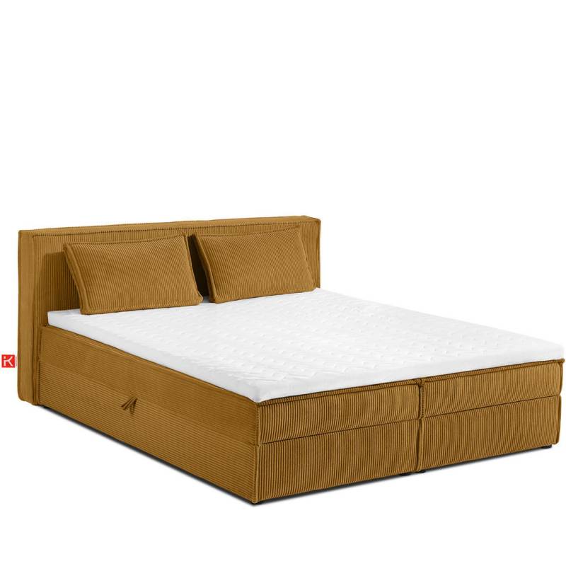 KONSIMO® BOXSPRINGBETT Gelb