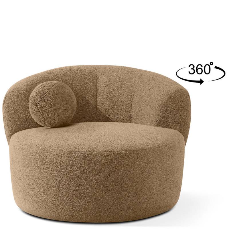 KONSIMO® DREHSESSEL Braun