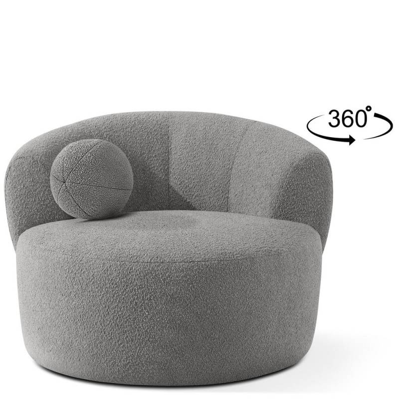 KONSIMO® DREHSESSEL Grau