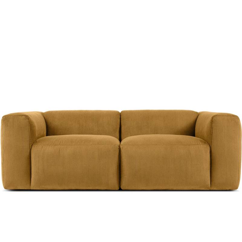 KONSIMO® 2-SITZER-MODULSOFA Gelb