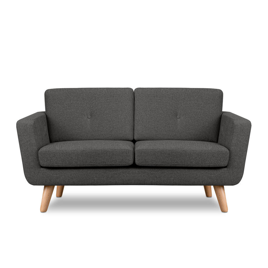 KONSIMO® 2-SITZER-SOFA Graphit KONSIMO® 2-SITZER-SOFA Graphit