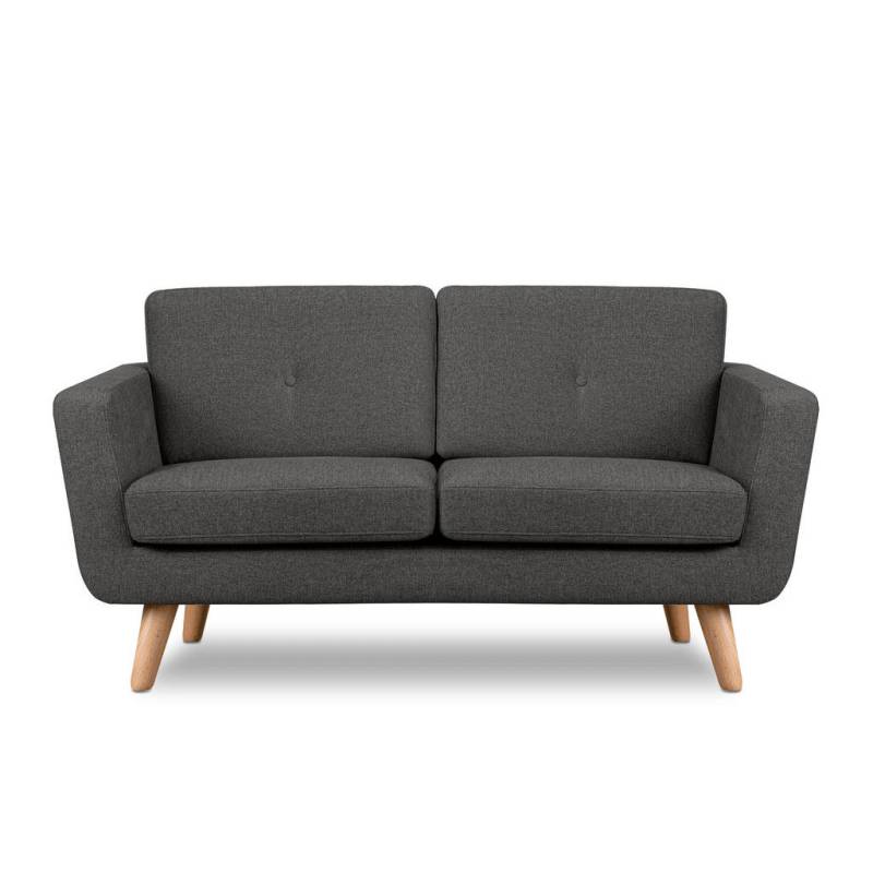 KONSIMO® 2-SITZER-SOFA Graphit