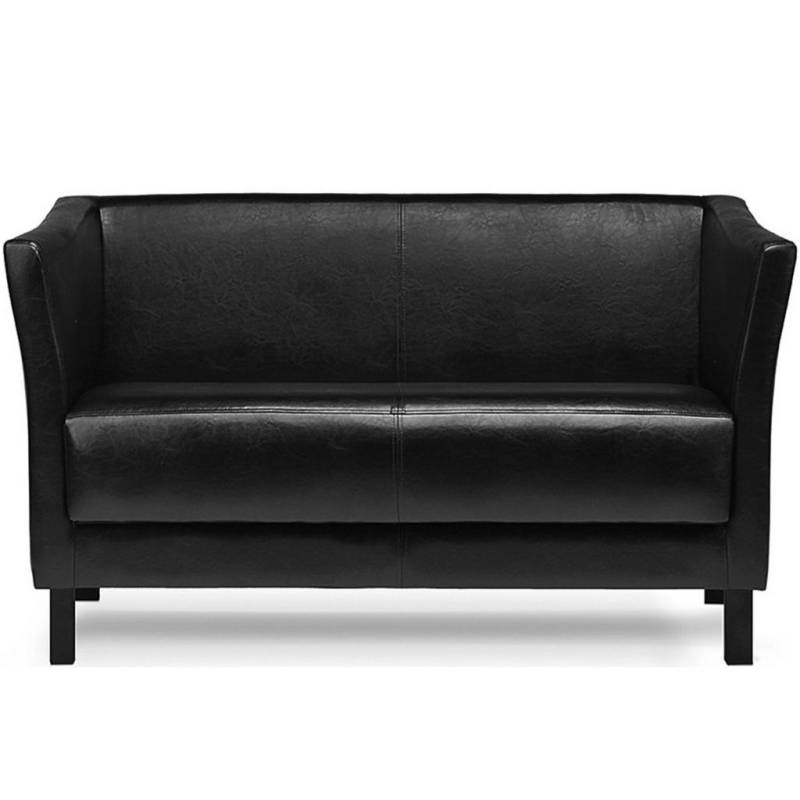 KONSIMO® 2-SITZER-SOFA Schwarz
